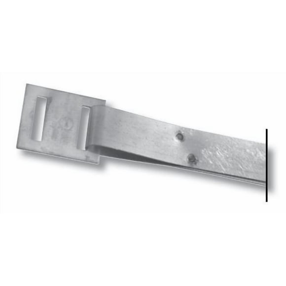 Sangle Multi-Usage 59141 Largeur 1-1/4 Pouce x Longueur 7 Pieds; Acier Galvanisé; avec Boucle