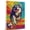 Alaskan Malamute, variant on Wirehaired Pointing Griffon Dog Volleyball Art Stretched Canvas Size 8x12 – Wirehaired Pointing Griffon Dog Playing Volleyball Wall Art, Dog Lover Canvas, Sports Theme Decor for Living Room