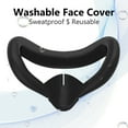 thumbnail image 4 of 5pcs Set for Meta Quest3 Silicone face Cover Lens Protective Cover Replacement for Quest3 VR Accessories, 4 of 9