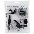 thumbnail image 1 of Tim Holtz Cling Stamps 7"X8.5"-Bird Feather, 1 of 2