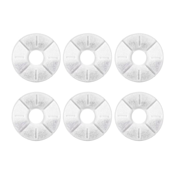 Hugtrwg Cartuchos Fuente Filtros Carbono para Dispensador para Y Gatos (4 Uds)