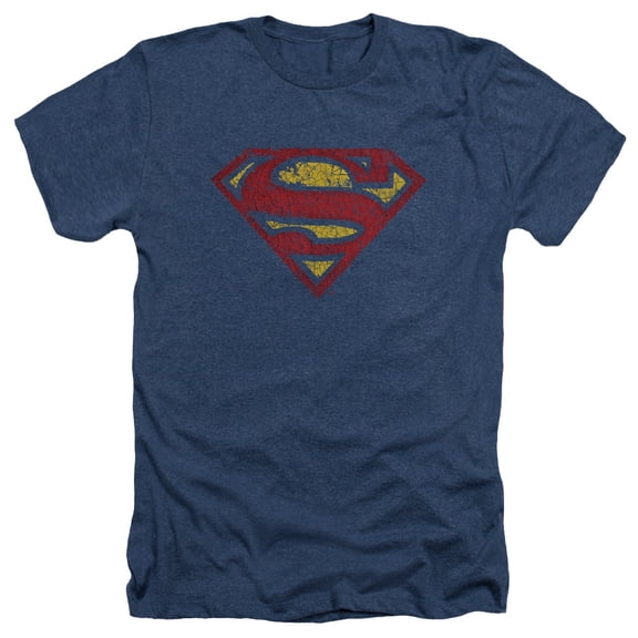Superman - Crackle S - Heather Short Sleeve Shirt - Medium