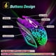 thumbnail image 4 of Ratón para juegos con cable, ratón óptico USB ergonómico con retroiluminación Chroma Rgb, 1200 a 3600 ppp, 4 of 5