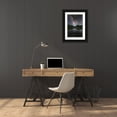 thumbnail image 3 of Harlock 23x32 Black Ornate Wood Framed with Double Matting Museum Art Print Titled - Parallel World, 3 of 4
