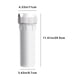 thumbnail image 3 of Cartucho de filtro purificador de agua general de 10 pulgadas y botellas blancas transparentes de 4 pulgadas. Carcasa frontal del filtro. Tanque de filtro de PET a prueba de explosiones. Carcasa del p, 3 of 7