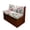 Bird and Floral, variant on XYZCANDO Mushrooms Camper Cushion Covers Stretch, for Dinette Booth RV Suitable for Bench Travel Trailer Couch