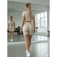 thumbnail image 3 of CONJUNTO DEPORTIVO DE MUJER DE SHORT Y BLUSA STRETCH PUSH UP UNITALLA, 3 of 9