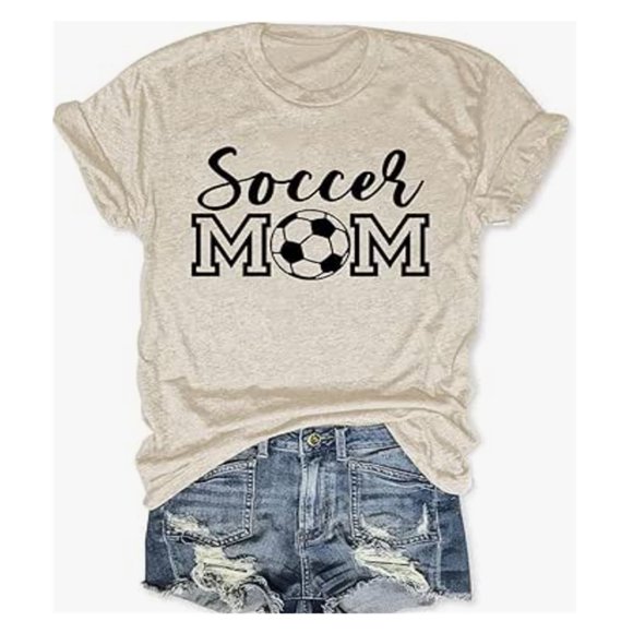Women's Casual Graphic Print Crew Neck Short Sleeve Tee Top with Basketball Letter Design for Everyday Wear