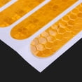 thumbnail image 6 of Front Rear Wheel Cover Protective Reflective Sticker for Max G30 20PCS, Yellow, 6 of 7
