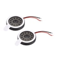 thumbnail image 1 of Altavoz de audio de 1W 8 Ohm 16mm con cable para proyectos electrónicos 2PCS, 1 of 3