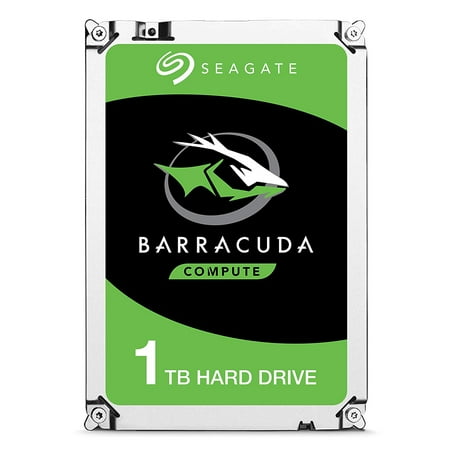 Seagate BarraCuda Internal Hard Drive 1TB SATA 6Gb/s 64MB Cache 3.5-Inch (ST1000DM010)