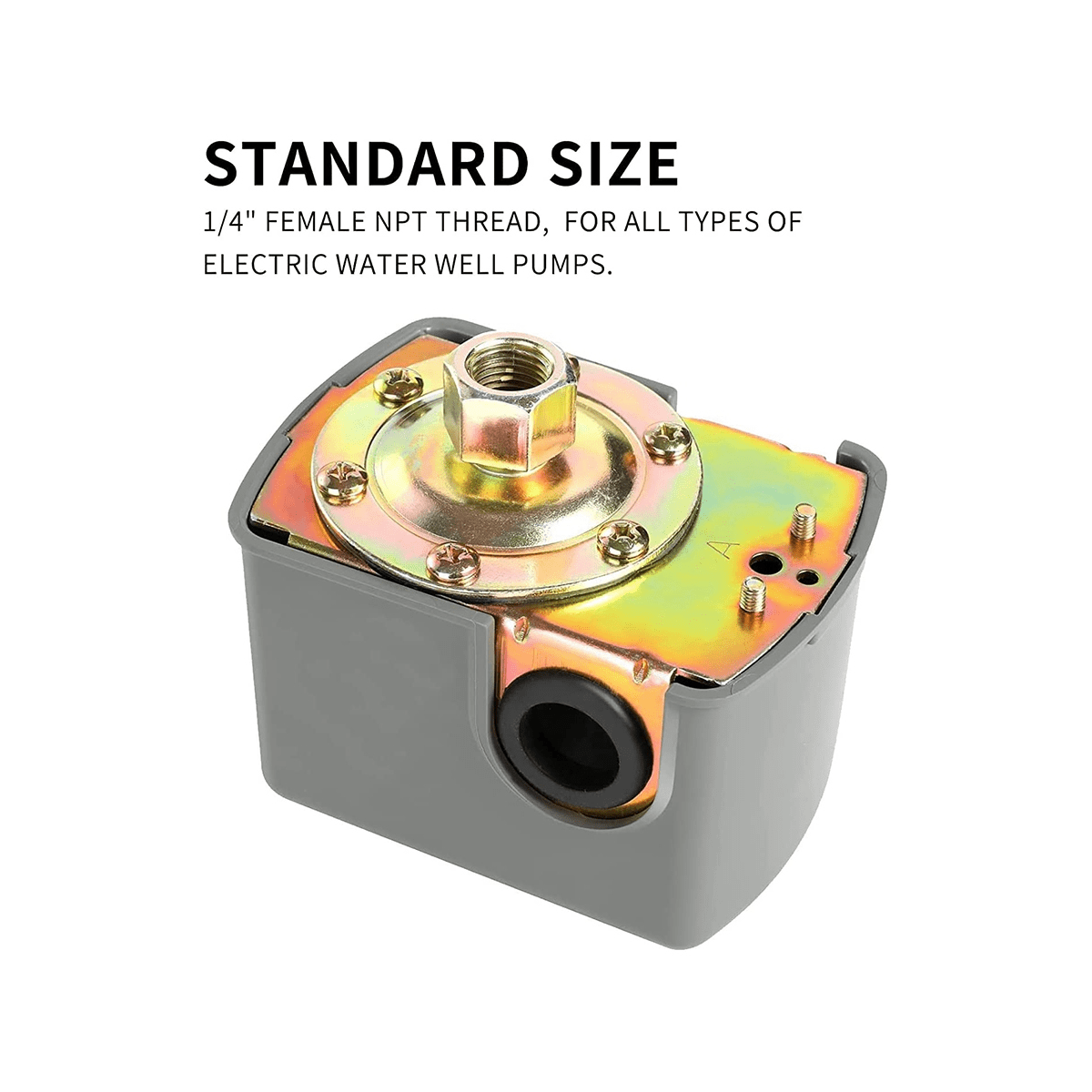 Water 40/60 Pressure Switch for Well Pump 4060Psi 1/4 Inch Female NPT