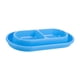 thumbnail image 5 of Cuencos para comida y agua para gatos, cuenco doble para comida de mascotas, fácil de limpiar, platos para perros, Azul, 5 of 9