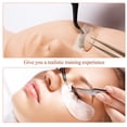 thumbnail image 4 of Replacement Eyelids Removable Soft 3 Pair Practice Lash Eyelids Realistic Eyelid, 4 of 10