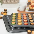 thumbnail image 5 of HomeLife 48 Cavity Cupcake Mold Non-stick Easy Release Dishwasher Safe Carbon Steel Muffin Mini Cake Baking Tray Mold Kitchen Supplies, 5 of 13