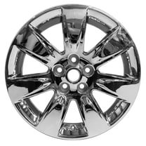 Aluminum Wheel - Chrome - 18 x 8 Inch - 7-Spoke - 5-Lug - Compatible ...