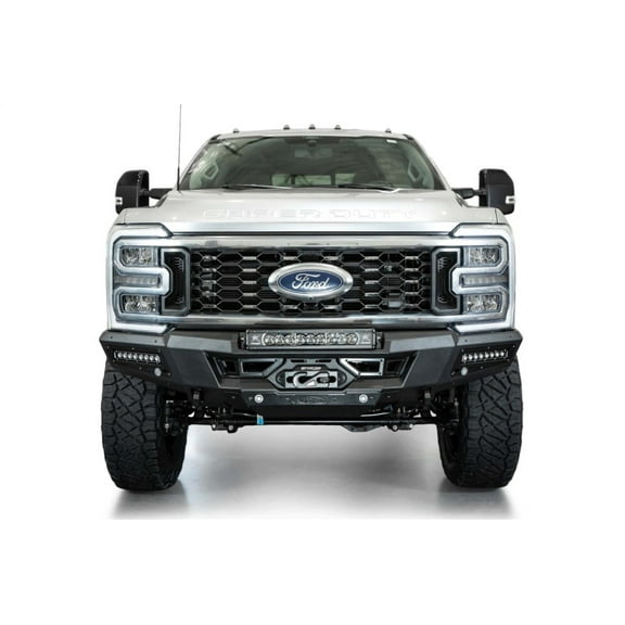 Addictive Desert Designs Phantom Series Winch Front Bumper for 2023 Ford F-250 and F-350 Super Duty