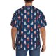 thumbnail image 3 of Balery Cartoon Lighthouse Camisa Casual de Manga Corta con Botones para Hombre, Texturizada, Estilo Cubano, para Playa, Verano-X-Large, 3 of 5