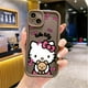 thumbnail image 1 of Coque souple pour iPhone 12 Mini 16 Plus 16e 11 15 Plus XS XR 14 11Pro 13 Pro MAX, jolie Sanrio Hello Kitty, 1 of 4