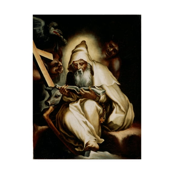 Trademark Fine Art 'The Temptation of Saint Anthony' Canvas Art by Orsi