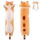 thumbnail image 1 of Almohada de felpa con forma de gato SNOWOLF amarilla 50 cm, 1 of 7