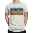 thumbnail image 2 of Van Gogh Wheatfield with Crows Men's T-shirt, 2 of 3