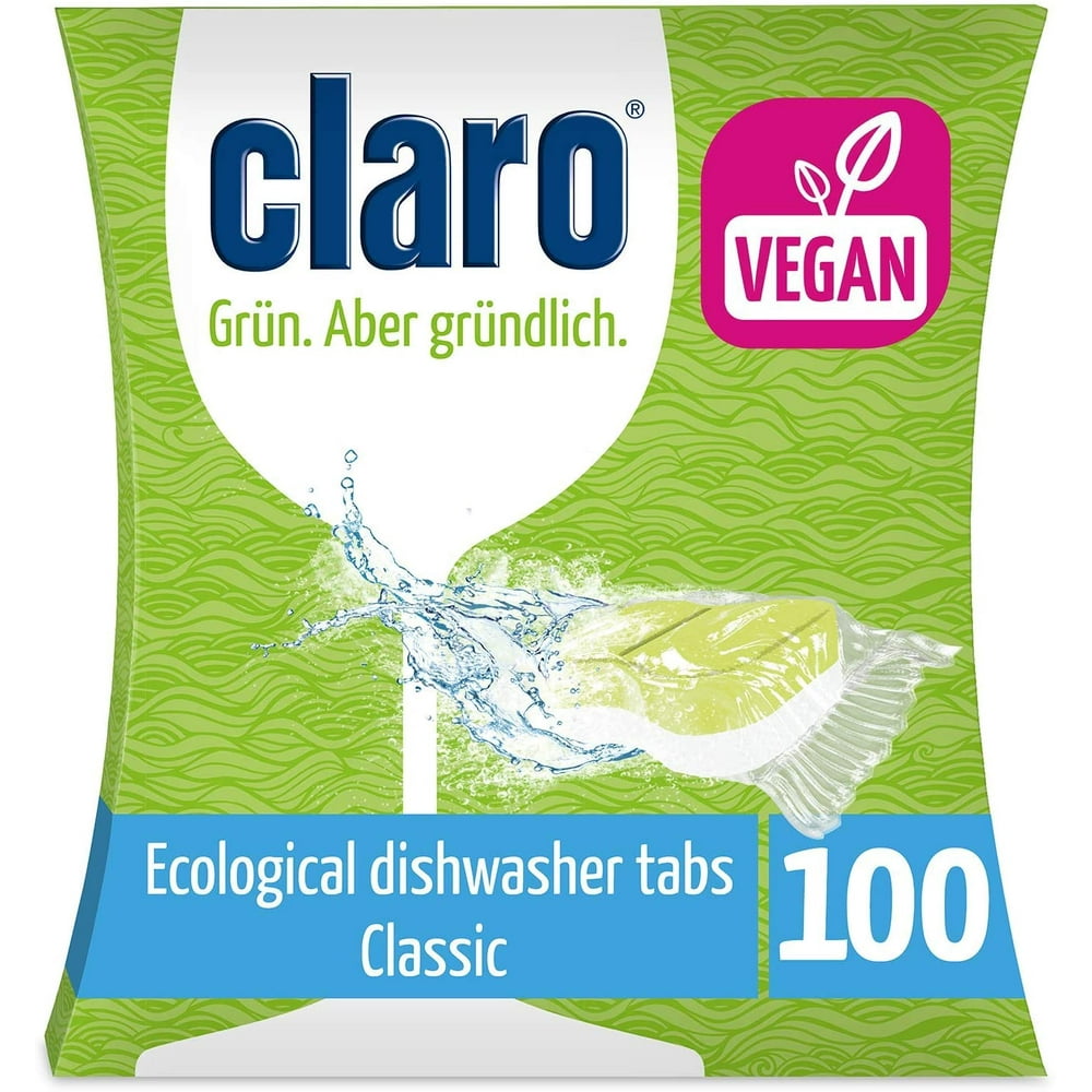 claro Classic XXL Eco Friendly Dishwasher Detergent Tablets 100