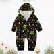 thumbnail image 3 of Pijamas Navideñas Camisón navideño con capucha, mono de una pieza, trajes para el hogar Kuymtek Negro*T 18 M*Bebé Única para Unisex, 3 of 7