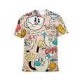 thumbnail image 5 of Cuphead T-Shirts for Men Women, Anime Short Shirts, Unisex Short Sleeve Tops, Crew Neck Tee Shirts, S-4XL, 5 of 8