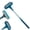 Bule, variant on 2-in-1 Window Cleaning BrushI, Detachable Extendable Handle, Lightweight Reusable Tool for Window Screens, Glass, Car Interiors & Household Surfaces