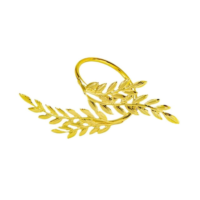 Servilleteros dorados de otoño Macarena soporte para Servilleteros dorados 7,4 cm x 4 cm