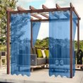 thumbnail image 1 of cpengpj Perforated Waterproof Polyester Rain Curtain for Outdoor Windows, One-String Installation, Durable and Rainproof, Available in 7 Colors, 1 of 9