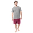 thumbnail image 2 of Fruit of the Loom Men's Father's Day Americana Graphic Sleep T-shirt and Pajama Short Set, Sizes S-XL, 2 of 15