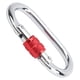 thumbnail image 4 of Mosquetón Mosquetón Plateado Y Rojo Equipo De Escalada Para Exteriores Hebilla De Seguridad Tipo O 25KN, 4 of 7