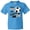 Pacific Blue, variant on Inktastic Little Sister and Biggest Fan Soccer Player Youth T-Shirt