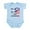 Sky Blue, variant on CafePress - Half Scottish Half American Body Suit - Baby Light Bodysuit, Size Newborn - 24 Months