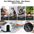 thumbnail image 5 of YRLLENSDAN 41/35/ 27 inch Plastic Dog House Outdoor, Waterproof Dog Houses for Small Dogs House with Air Vents and Elevated Floor Indoor Weatherproof Doghouse for Small Dogs, 5 of 7