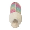 thumbnail image 4 of Wonder Nation Girls Scuff Slippers With Faux Fur Trim, 4 of 6