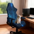 thumbnail image 2 of TSOVTHRID Blue Mechanical Chip Print Set of 4 Gaming Chair Covers with Armrest Covers Anti-Slip Stain Resistant Gaming Chair Cover Set Stretch Computer Chair Seat Slipcovers, 2 of 7