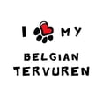 thumbnail image 2 of CafePress - I *Heart* My Belgian Tervuren Throw Blanket - Soft Fleece Throw Blanket, 50"x60" Stadium Blanket, 2 of 2