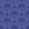 thumbnail image 1 of Ahgly Company Machine Washable Indoor Square Transitional Cobalt Blue Area Rugs, 8' Square, 1 of 7