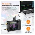 thumbnail image 4 of 2.8 Inch Vector Network Antenna Analyzer 10KHz-1.5GHz MF HF VHF UHF With SD Card Slot V3.6 Version spectrum analyzer ,Powerful Signal Generation, 4 of 6