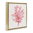 thumbnail image 2 of Stupell Industries Contemporary Rosy Pink Coral Branch Gold Floating Frame Canvas Art, 25 x 25, by Janet Tava, 2 of 8