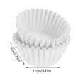 thumbnail image 3 of Coffee Filters 8-12 Cup, 3.14 inch x 2.63 inch, 500 Count Basket Coffee Filters, White Disposable 8 to 12 Cup Coffee Filter Paper, 3 of 7