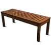 Delahey Wooden Backless Bench