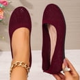 thumbnail image 4 of Tqyyweavej Women's Mesh Flats Slip On Closed Toe Dressy Mules Versatile Comfortable Breathable Ballet Shoes, Gifts for Women 36-43, 4 of 10