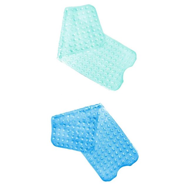 Alfombrillas de baño antideslizantes Alfombrilla de para Bañera de 2 Piezas de 39x16 "con Ventosas Durable Ecológico Magideal Alfombrillas de baño antideslizantes