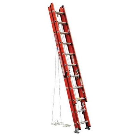 werner fiberglass ladder ia extension ft