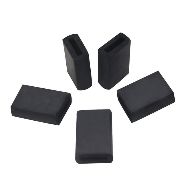 5 Piezas De Saxofón Resto Cojín Piezas De Instrumeos De Para Sax 1.18x0.08x0.39inch perfke Amortiguador del resto del pulgar del saxofón