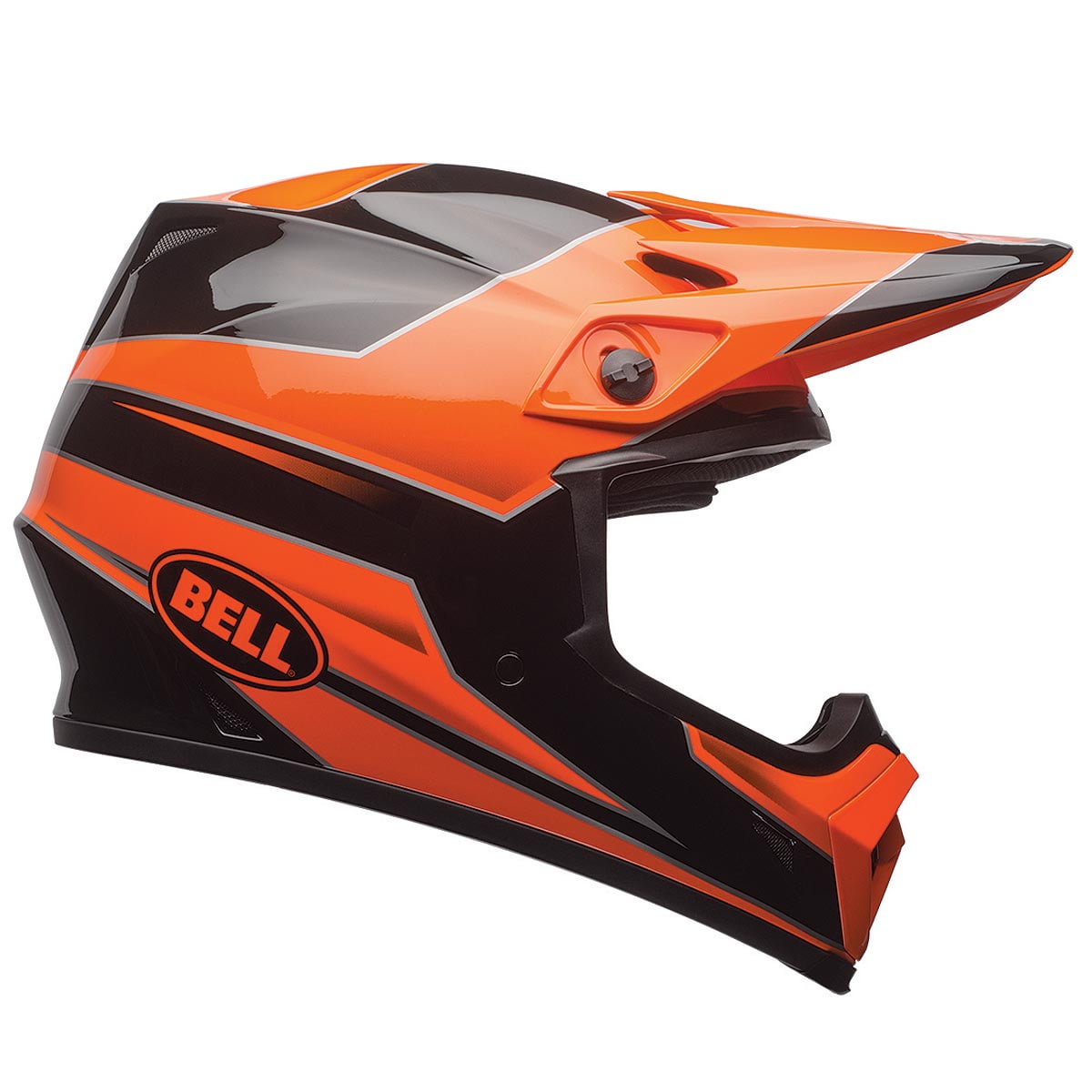 orange mx helmet